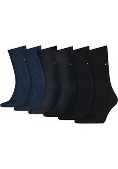 Tommy Hilfiger Underwear Socken 6er Pack Men's Sock Classic marine/rot/schwarz/wei Tommy Hilfiger Underwear Socken 6er Pack Men's Sock Classic marine/rot/schwarz/wei