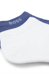 BOSS Freizeitsocken 2P AS Logo Blau/Dunkelblau/Beige/Braun