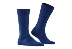 FALKE Kurzsocken Herren Socken Businessstrumpf Cool 24/7 Dunkelblau/Blau