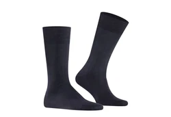 FALKE Kurzsocken Herren Businessstrumpf Cool 24/7 Dunkelblau/Blau/Lila