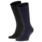 FALKE Kurzsocken Herren Socken Businessstrumpf Cool 24/7 Dunkelblau/Schwarz/Lila/Blau