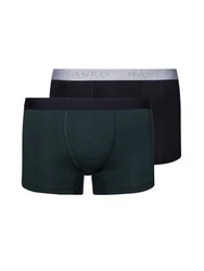 Hanro Retro Pants Cotton Essentials (2-St) Dunkelgrün/Dunkelblau/Blau