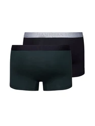 Hanro Retro Pants Cotton Essentials (2-St) Dunkelgrün/Dunkelblau/Blau