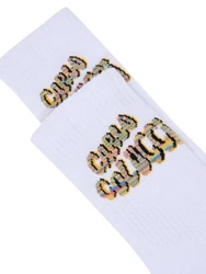 CARLO COLUCCI Sportsocken Diaz Weiß/Creme
