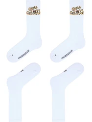 CARLO COLUCCI Sportsocken Diaz Weiß/Creme