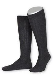 Trachtensocken Trachten Kniestrmpfe - L4910 - anthrazit, jgeroliv, trachtenbraun