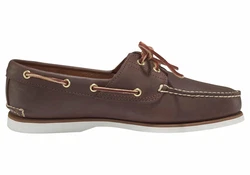 Timberland Mens 2 Exe Boat Shoe Bootsschuh Braun/Dunkelbraun/Beige/Dunkelrot