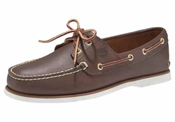 Timberland Mens 2 Exe Boat Shoe Bootsschuh Braun/Dunkelbraun/Beige/Dunkelrot