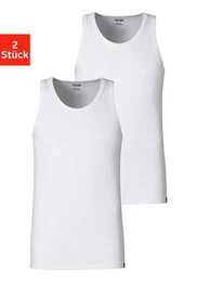 Tanktop BASIC 2P TANK TOP (Packung, 2er Pack) mit Rundhalsausschnitt