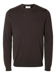 Strickpullover SLHBERG CREW NECK NOOS