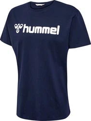 hummel T-Shirt HMLGO 2.0 LOGO T-SHIRT Dunkelblau/Beige