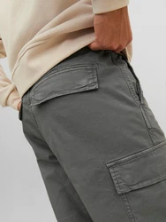 Jack & Jones Cargohose JPSTACE JJTUCKER CARGO AMA NOOS Khaki/Dunkelgrau/Hellgrau/Dunkelgrün