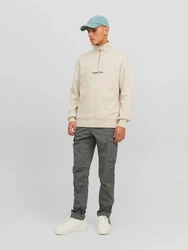 Jack & Jones Cargohose JPSTACE JJTUCKER CARGO AMA NOOS Khaki/Dunkelgrau/Hellgrau/Dunkelgrün