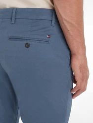 Tommy Hilfiger Chinohose CHINO BLEECKER PRINTED STRUCTURE Blau/Grau/Hellblau/Dunkelblau