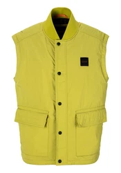 BOSS ORANGE Kurzweste Ocomo1-W Gelb/Grün/Neonfarben