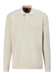 BOSS Poloshirt Petempestolong beige