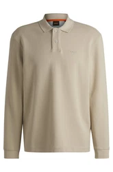 BOSS Poloshirt Petempestolong beige
