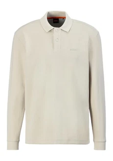 BOSS Poloshirt Petempestolong beige