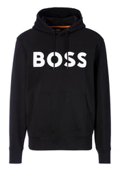 BOSS ORANGE Kapuzensweatshirt Webasic_hood Braun/Gold/Schwarz/Rosa