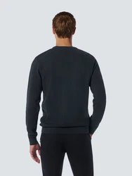 NO EXCESS Strickpullover Crewneck Dunkelgrau/Schwarz/Dunkelblau/Grau