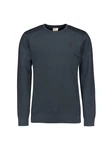NO EXCESS Strickpullover Crewneck Dunkelgrau/Schwarz/Dunkelblau/Grau