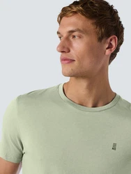 NO EXCESS T-Shirt mit Logo Grün/Khaki/Hellgrün