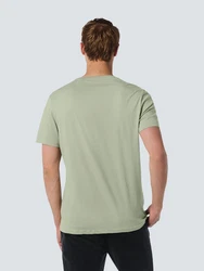 NO EXCESS T-Shirt mit Logo Grün/Khaki/Hellgrün
