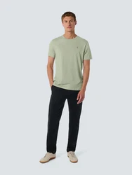 NO EXCESS T-Shirt mit Logo Grün/Khaki/Hellgrün