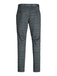 Jack & Jones Chinohose Marco Grau/Dunkelblau/Dunkelgrau/Blau
