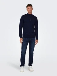 ONLY & SONS Strickpullover Wyler ONSWYLER LIFE REG 14 HALF ZIP KNIT NOOS 