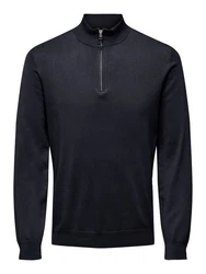 ONLY & SONS Strickpullover Wyler ONSWYLER LIFE REG 14 HALF ZIP KNIT NOOS 