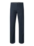 SELECTED HOMME Chinohose SLH175-SLIM MILES BRUSHED PANTS Hellblau/Dunkelblau/Blau