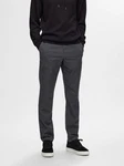 SELECTED HOMME Chinohose SLH175-SLIM MILES BRUSHED PANTS Dunkelgrau/Hellgrau/Grau/Dunkelblau