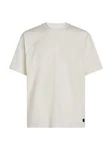 Calvin Klein Jeans T-Shirt WOVEN LABEL RELAXED TEE weiß