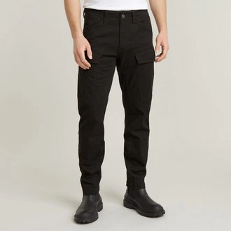G-STAR Cargohose Rovic Cargo Regular Tapered Schwarz/Khaki/Dunkelbraun/Bordeaux