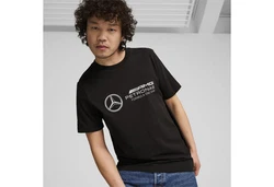 PUMA T-Shirt Mercedes-AMG Petronas F1 ESS Logo Herren Schwarz/Dunkelgrün