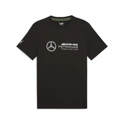PUMA T-Shirt Mercedes-AMG Petronas F1 ESS Logo Herren Schwarz/Dunkelgrün