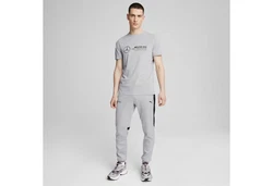 PUMA T-Shirt Mercedes-AMG Petronas F1 ESS Logo Herren Grau