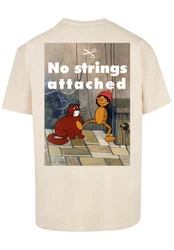 F4NT4STIC T-Shirt Pinocchio Retro TV Serie Khaki/Beige/Orange/Braun/Rosa