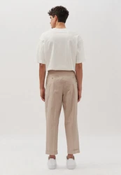 studio seidensticker Chinohose Studio Khaki/Beige/Braun