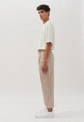 studio seidensticker Chinohose Studio Khaki/Beige/Braun