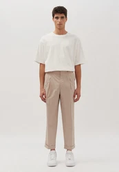 studio seidensticker Chinohose Studio Khaki/Beige/Braun