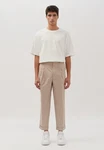 studio seidensticker Chinohose Studio Khaki/Beige/Braun