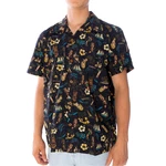 King Kerosin Kurzarmhemd Hemd Hawaii schwarz