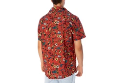 King Kerosin Kurzarmhemd Hemd Hawaii rot