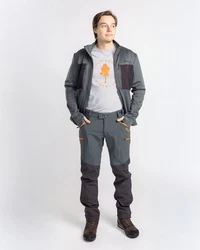 Pinewood Outdoorhose ABISKO BRENTON CS Trousers Grün/Dunkelgrün/Türkis