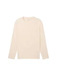 TOM TAILOR Langarmshirt Basic Beige/Khaki/Orange/Rosa/Weiß