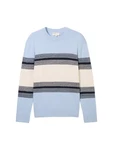 TOM TAILOR Denim Strickpullover mit Blockstreifen 