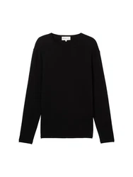 TOM TAILOR Strickpullover Longsleeve Rundhalspullover 