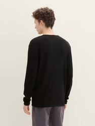 TOM TAILOR Strickpullover Longsleeve Rundhalspullover 